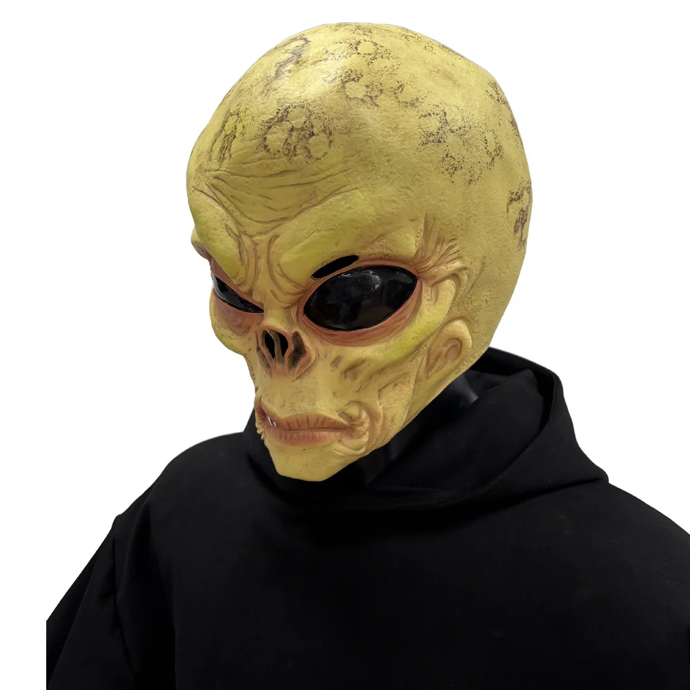 Funny Alien Skull Mask Cosplay - Latex Alien Mask Realistic 评论和价格