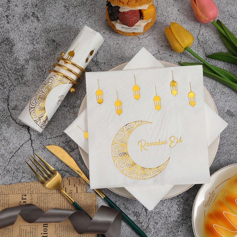 20Pcs Ramadan Themed Disposabl - Party Supplies 评论和价格