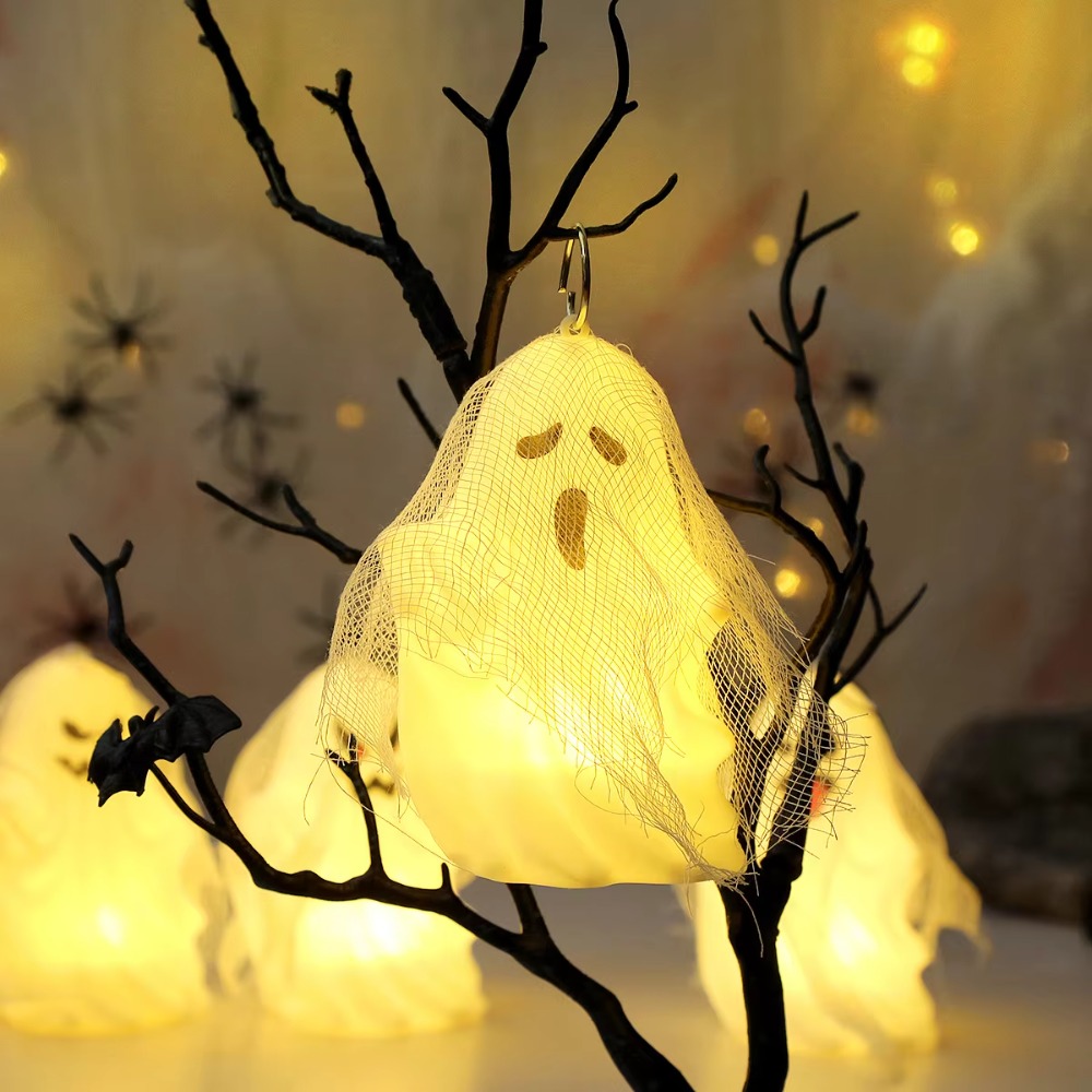 In Stock Halloween Ghost Head  - Prank Toys 评论和价格