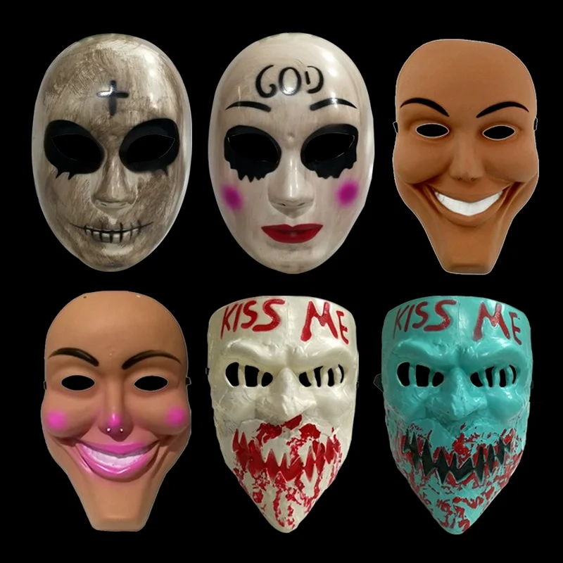 Human Removal Plan Mask Evil S - Led Purge Mask Halloween 评论和价格