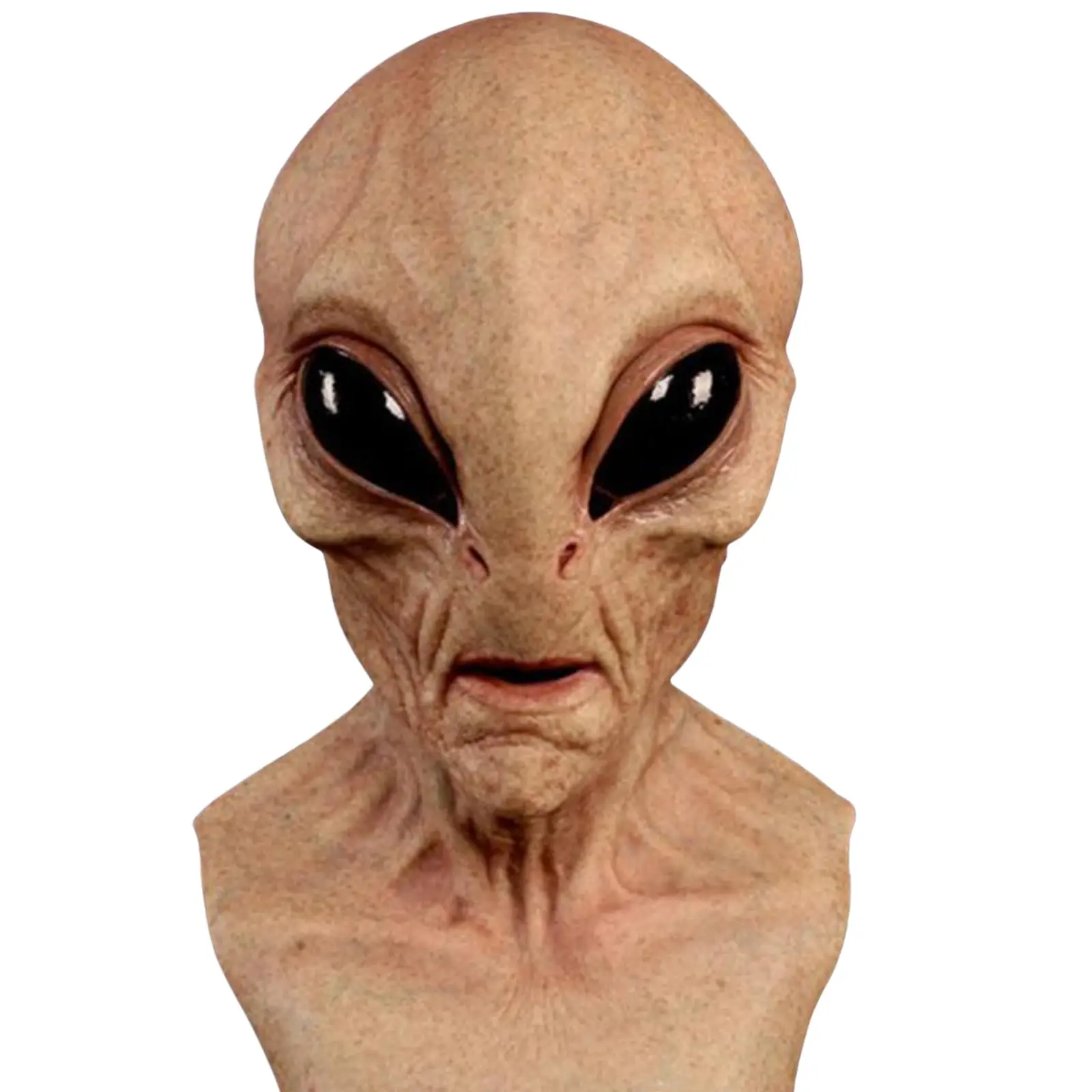 Halloween Alien Mask Realistic - Latex Alien Mask Realistic 评论和价格