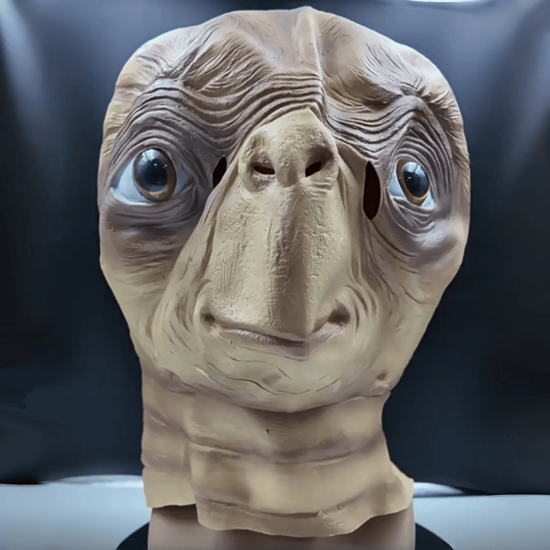 Realistic ET Alien Latex Mask  - Latex Alien Mask Realistic 评论和价格