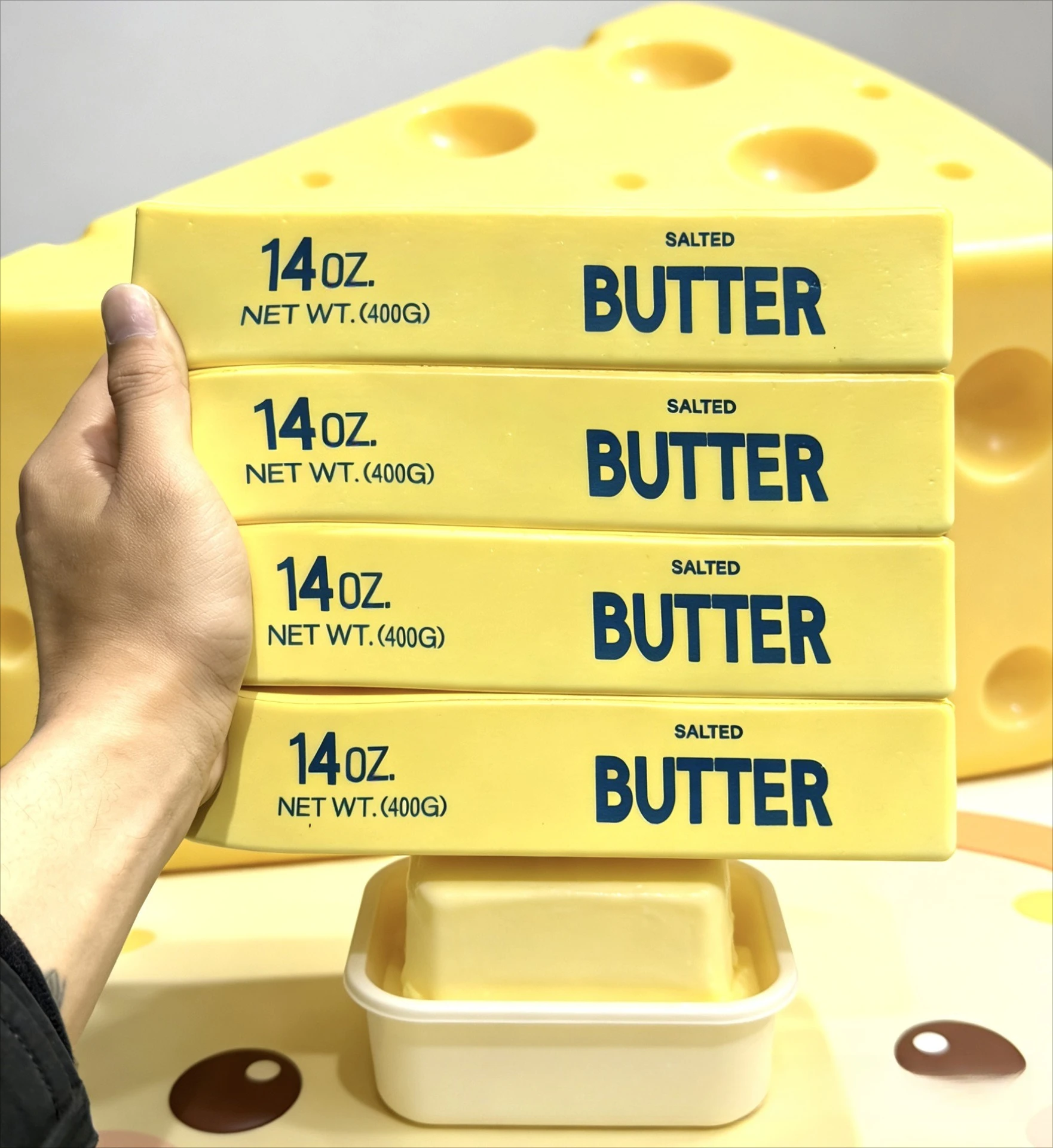 23cm Squishy Super Big Butter  - Novelty Gifts 评论和价格