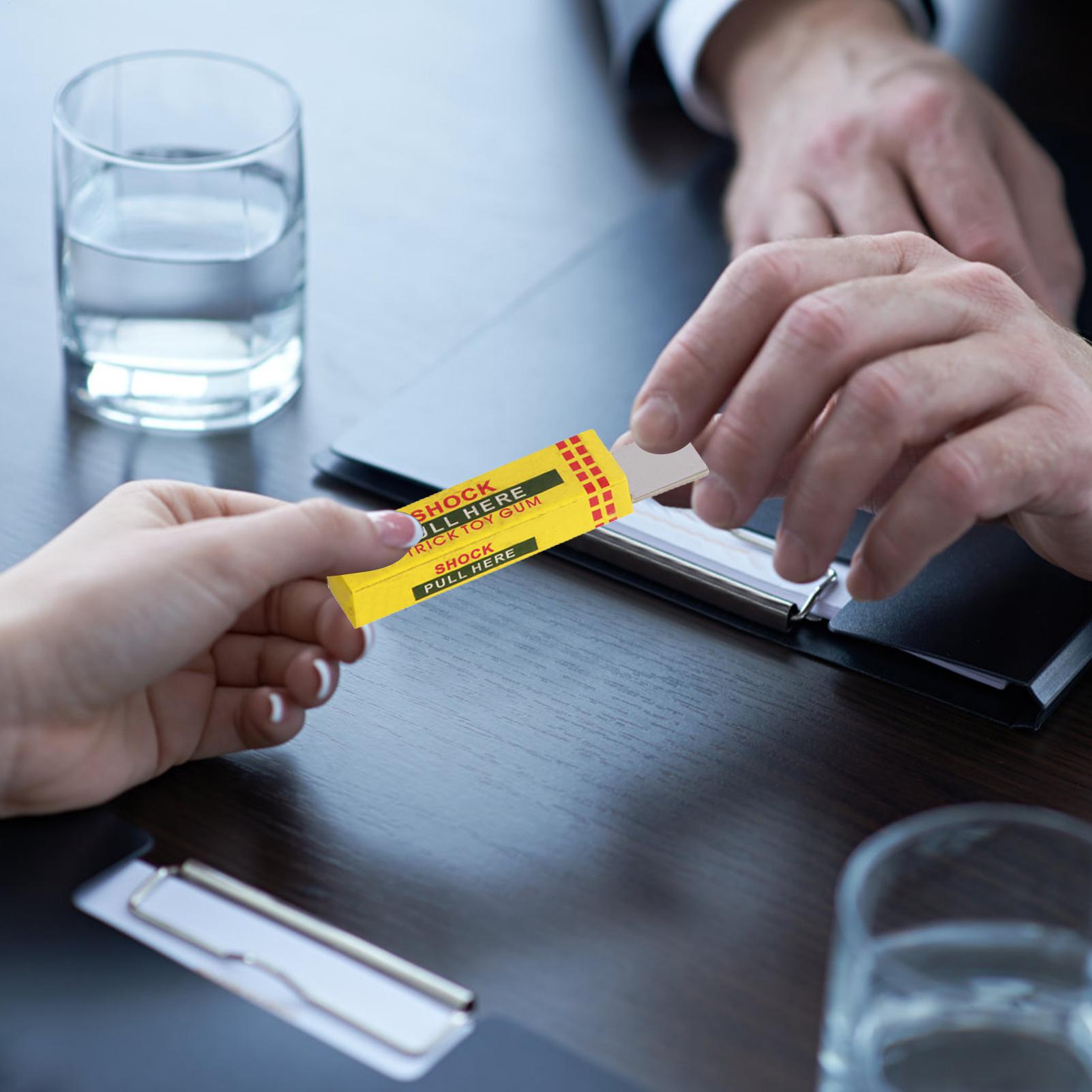 Electric Shock Chewing Gum Pul - Shock Pen Prank Toy 评论和价格