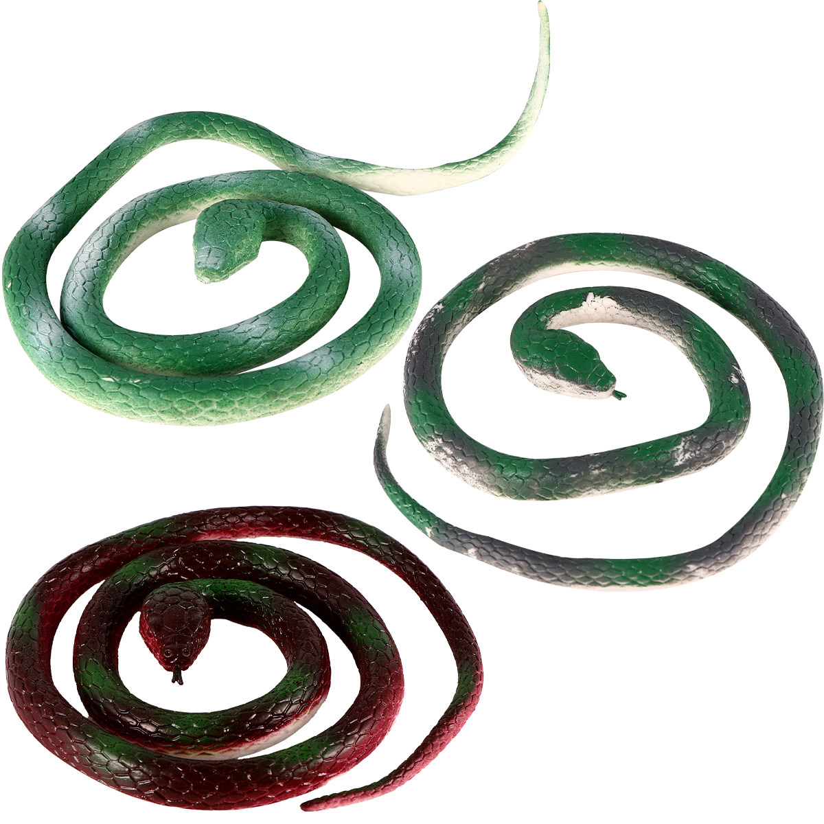 3 Pcs Simulated Snake Tricky T - Prank Toys 评论和价格