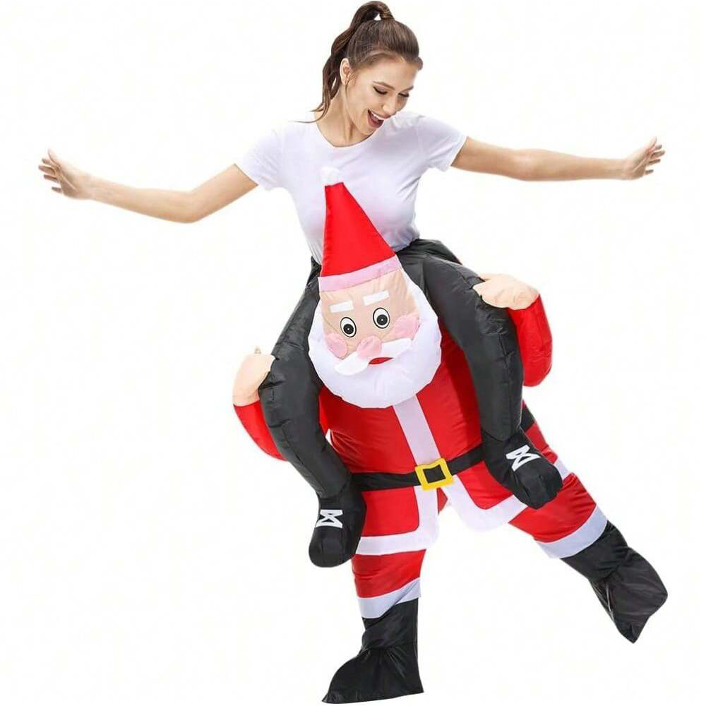 Ride On Santa Claus Inflatable - Costumes 评论和价格