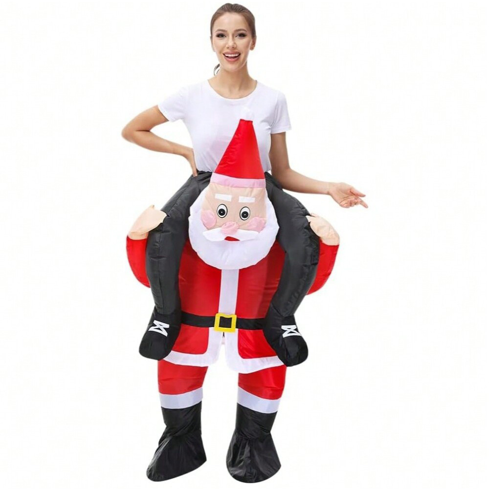 Ride On Santa Claus Inflatable - Costumes 评论和价格