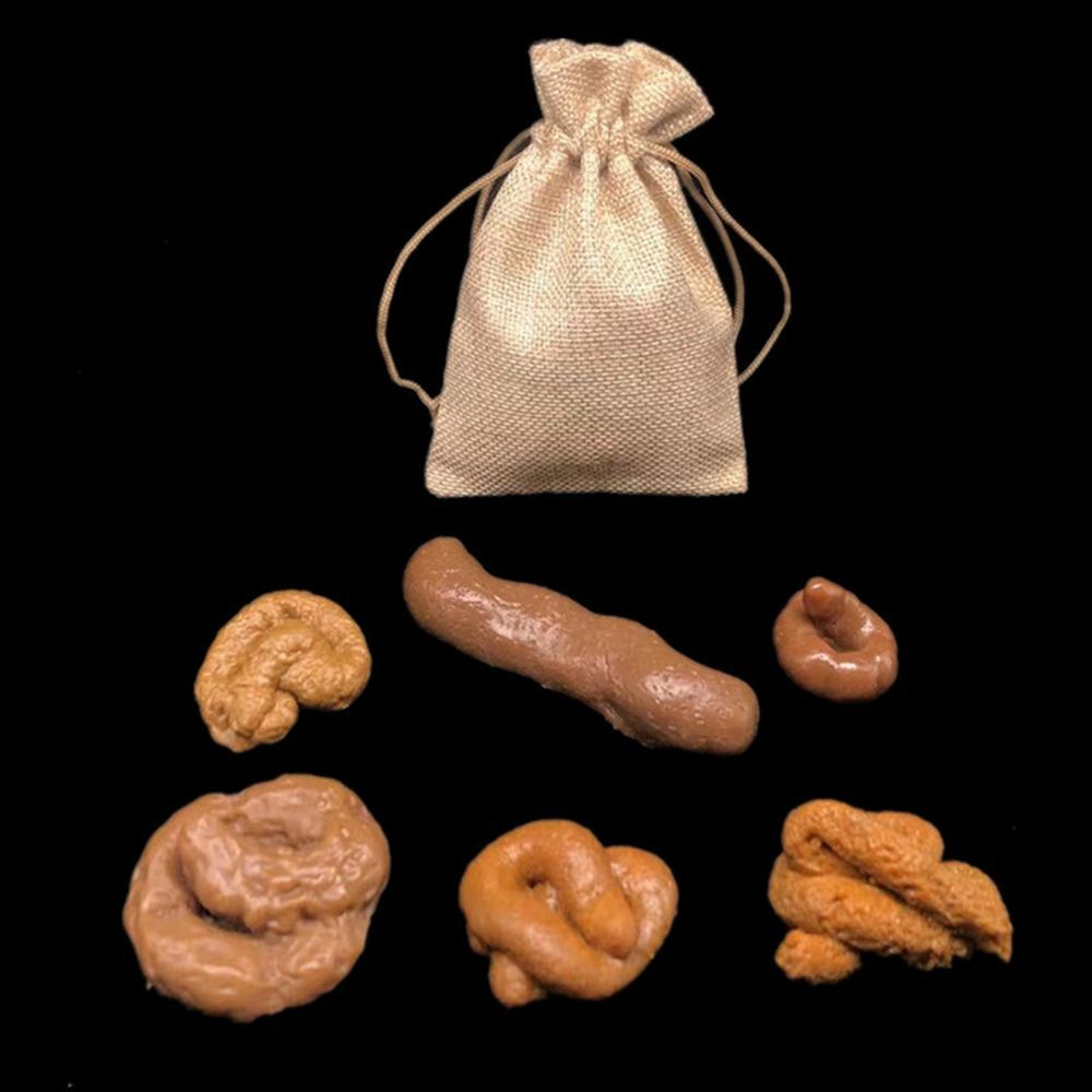 6Pcs Set April Fool's Day Fake - Fake Poop Gag Gift 评论和价格