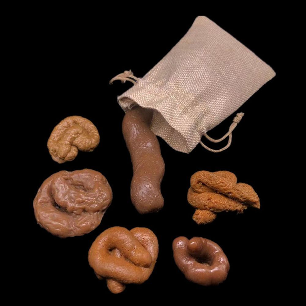 6Pcs Set April Fool's Day Fake - Fake Poop Gag Gift 评论和价格