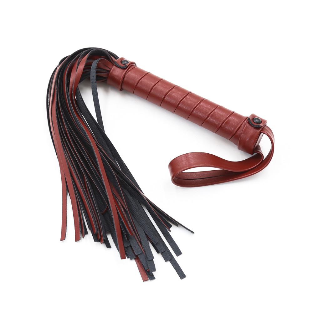 Erotic Leather Flogger BDSM Bu - Party Supplies 评论和价格