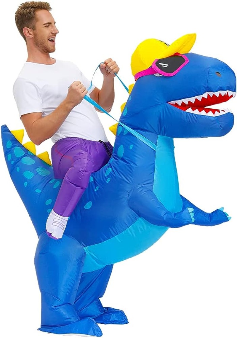 Adult Inflatable Dinosaur Cost - Inflatable Dinosaur Costume Adult 评论和价格