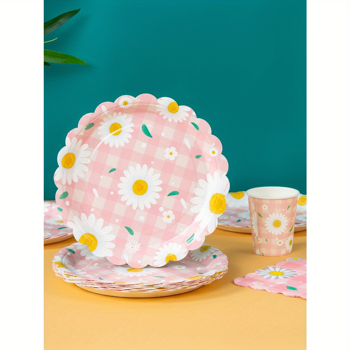Pink Daisy Petals 25Pcs Dispos - Party Supplies 评论和价格